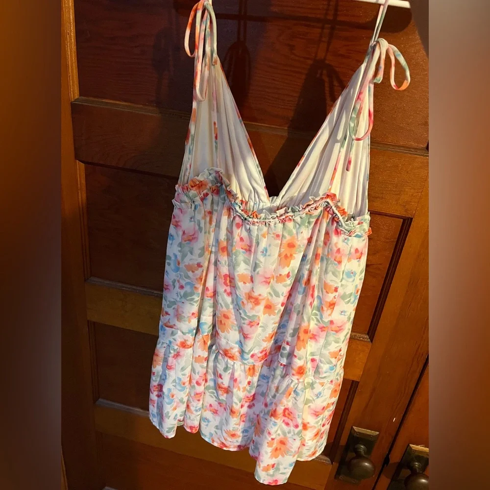 Princess Polly Dionne Mini Dress Pink Multi - Picture 3 of 4